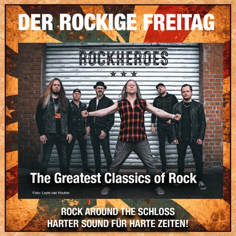 11. Kultursommer: Der rockige Freitag mit den Rockheroes - Burgau - 12.06.2026 20:00