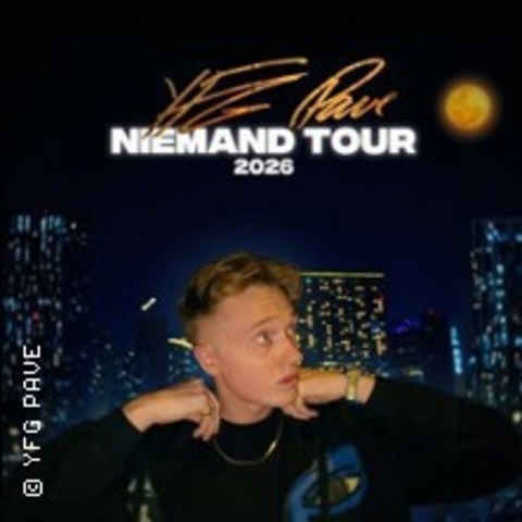 YFG PAVE - Niemand Tour 2026 - Wiesbaden - 29.09.2026 20:15