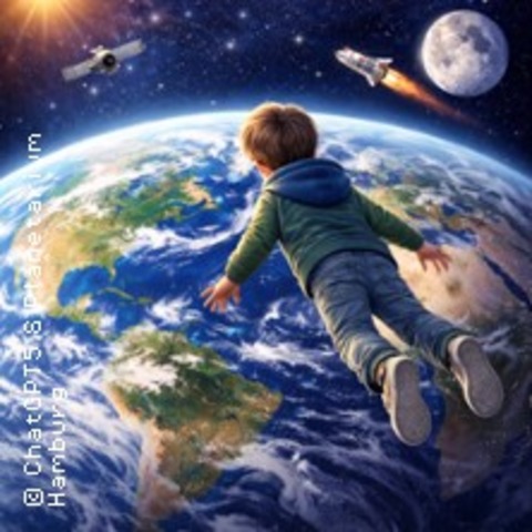 Kindervortrag: Abheben und Staunen - So habt Ihr die Erde noch nie gesehen - HAMBURG - 22.04.2026 16:00