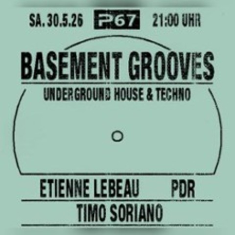 Basement Grooves - GROSS-UMSTADT - 30.05.2026 21:00