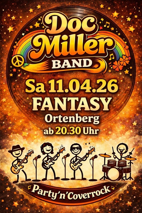 DOC MILLERBAND IN KONCERT - Ortenberg - 11.04.2026 20:30