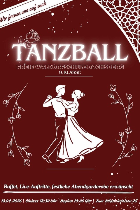 Tanzball - Dachsberg - 18.04.2026 18:30