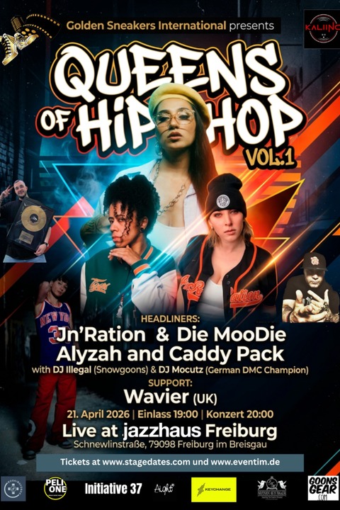 Queens of Hip-Hop - Freiburg - 21.04.2026 19:00