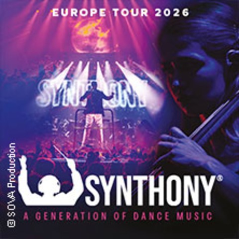 SYNTHONY - Europe Tour 2026: A Generation of Dance Music - FRANKFURT - 22.09.2026 20:00