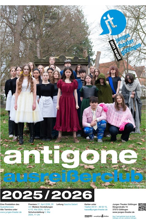 Antigone - Ausrei�er-Club - G�ttingen - 12.05.2026 19:00
