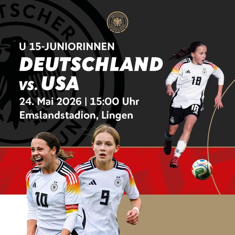 Deutschland - USA - Lingen - 24.05.2026 15:00