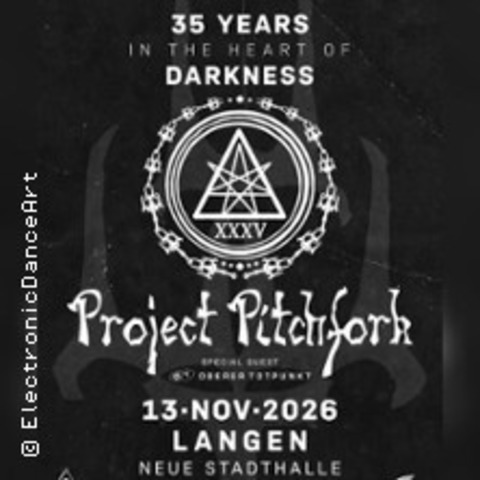 Project Pitchfork - 35 Years in the Heart of Darkness + Special Guests - Hamburg - 12.12.2026 20:00