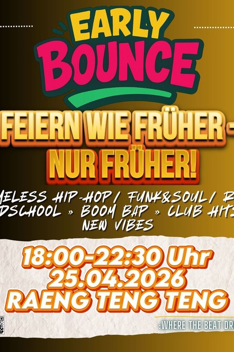Early Bounce - Freiburg - 25.04.2026 18:00
