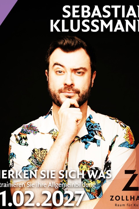 Sebastian Klussmann - Merken Sie Sich Was - So trainieren Sie ihre Allgemeinbildung (Vortrag und Quiz) - Leer - 11.02.2027 20:00