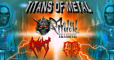 Titans Of Metal - feat.: Metal Attack Tribute, Cervet & Fatal Fire - Aschaffenburg - 27.06.2026 19:30