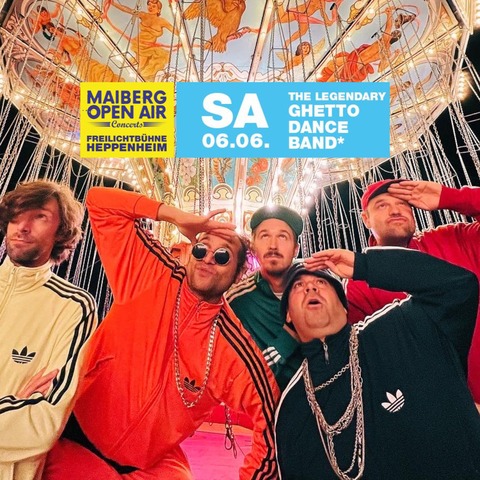 The Legendary Ghetto Dance Band - Heppenheim - 06.06.2026 20:45