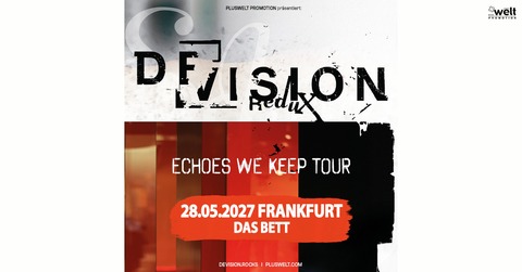 DEVISION Redux - -Echoes We Keep Tour- - Frankfurt am Main - 28.05.2027 20:00