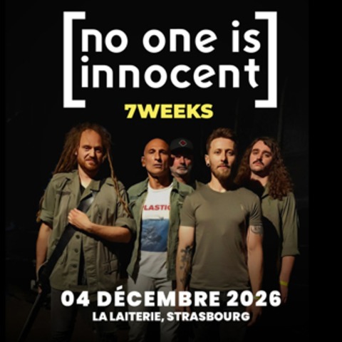 No One Is Innocent + 7 Weeks - Stra�burg - 04.12.2026 20:00