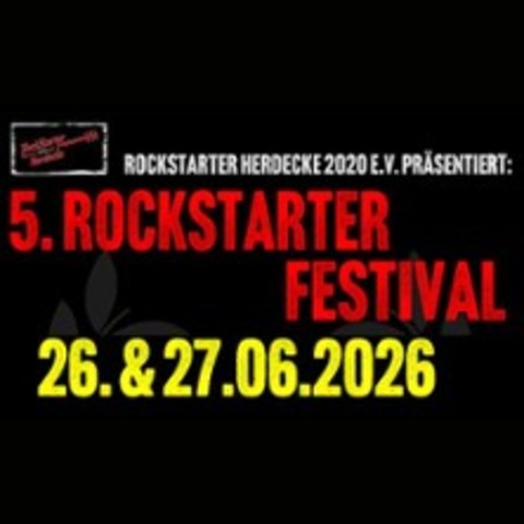 5. RockStarter Festival - Der Spa� nimmt kein Ende! - HERDECKE - 26.06.2026 16:00