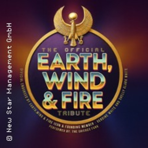 The Official Earth, Wind & Fire Tribute Band - DRESDEN - 08.03.2027 19:30