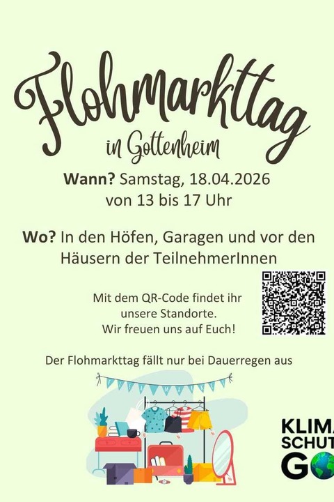 Flohmarkttag in Gottenheim - Gottenheim - 18.04.2026 13:00