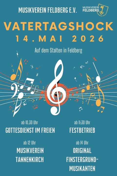 Vatertagshock des Musikverein Feldberg - M�llheim im Markgr�flerland - 14.05.2026 11:30