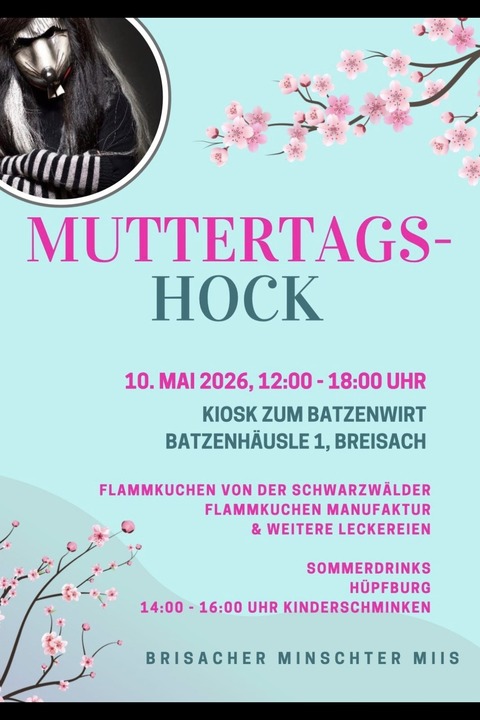 Muttertagshock der Brisacher Minschter Miis - Breisach - 10.05.2026 12:00
