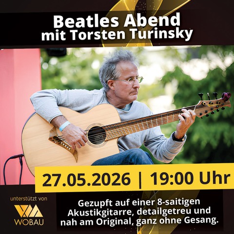 Beatles Abend mit Torsten Turinsky | Magdeburg | machwerk - Magdeburg - 27.05.2026 19:00