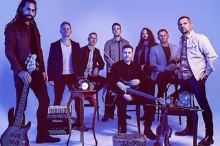 Skerryvore aus Schottland spielen in der Reithalle Offenburg Rock mit keltischen Kl�ngen