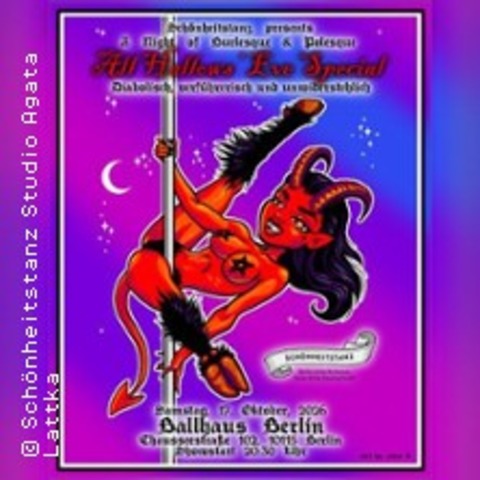 Night of Burlesque & Polesque - BERLIN - 17.10.2026 20:30