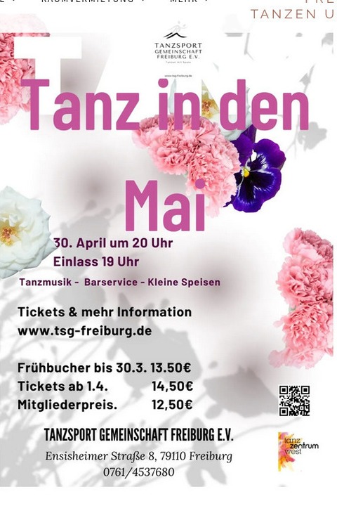 Tanz in den Mai - Freiburg - 30.04.2026 20:00