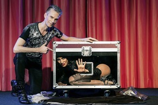 The Magic Man Willi Auerbach pr�sentiert sein neues Programm "Mystic Moments" in Waldkirch-Kollnau