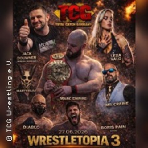 Wrestletopia 3 - Villingen-Schwenningen - 27.06.2026 19:00