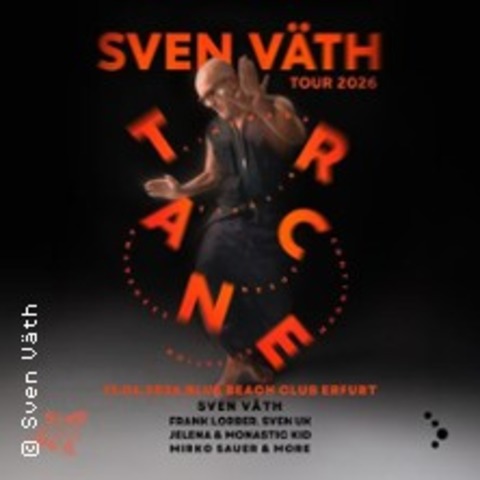 Sven V�th – World Tour „Trance“ 2026 - ALPERSTEDT - 13.06.2026 15:00