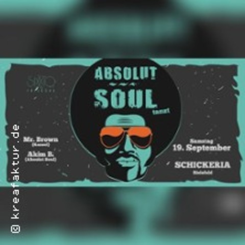 Absolut Soul ... tanzt #12 - BIELEFELD - 26.09.2026 21:00