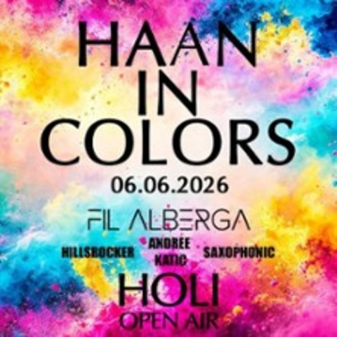 Haan in Colors - HAAN - 06.06.2026 14:00