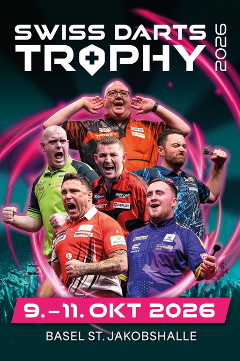 Swiss Darts Trophy 2026 - Basel - 09.10.2026 13:00