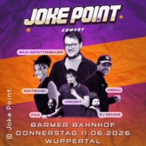 Joke Point Comedy - Maxi Gstettenbauer - Wuppertal - 11.06.2026 20:00