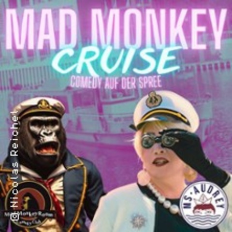 Mad Monkey Cruise - Comedy auf der Spree - BERLIN - 18.06.2026 18:30