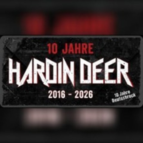 Hardin Deer - Deutschrock Party - KAISERSLAUTERN - 02.10.2026 20:30