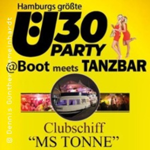 �30 Bootsparty meets Tanzbar - HAMBURG - 27.06.2026 17:30
