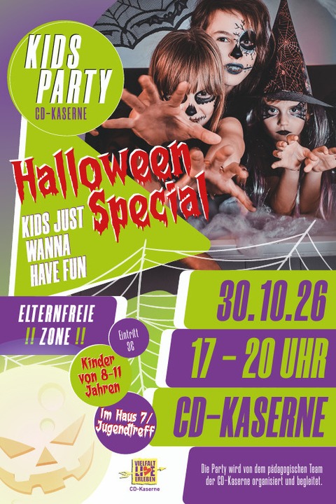 kids just wanna have fun - Halloween Party - Celle - 30.10.2026 17:00
