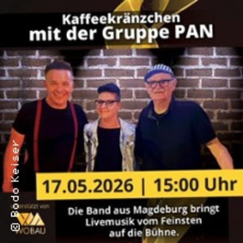Kaffeekr�nzchen mit der Gruppe PAN - MAGDEBURG - 17.05.2026 15:00