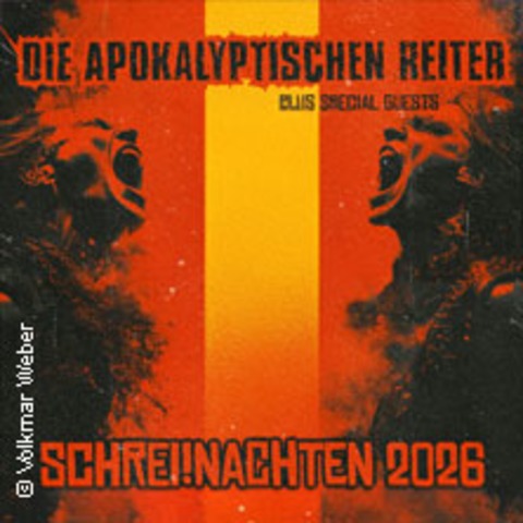 Die Apokalyptischen Reiter - SCHREI!NACHTEN 2026 - Stuttgart - 27.12.2026 19:00
