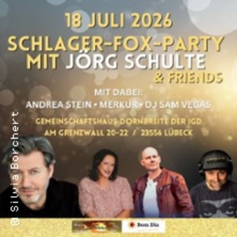 Schlager-Fox-Party - L�BECK - 18.07.2026 19:30