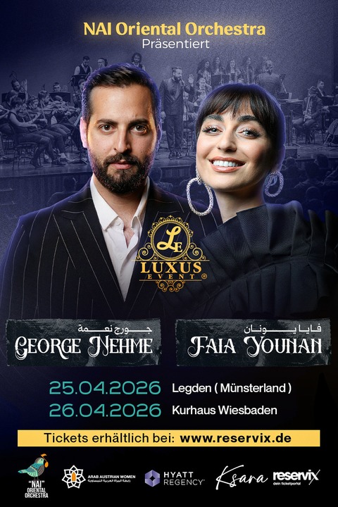 George Nehme & Faia Younan - Wiesbaden - 26.04.2026 19:00