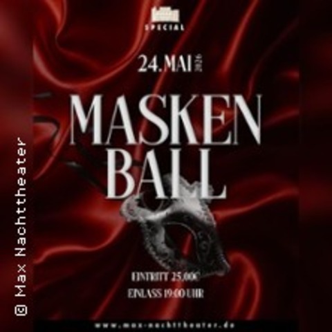 Masken Ball - Kiel - 24.05.2026 19:00