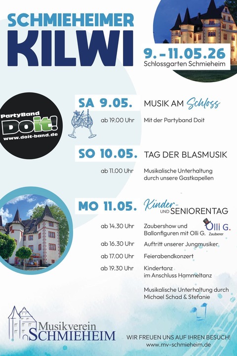Schmieheimer Kilwi - Kippenheim - 09.05.2026 19:00