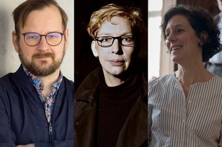 Alexander Leistner, Manja Pr�kels, Barbara Th�riault: Extremwetterlagen - Lesung und Gespr�ch in der Reihe „Kompass: 8 Visionen“