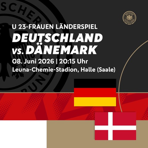 Deutschland - D�nemark - Halle (Saale) - 08.06.2026 20:15