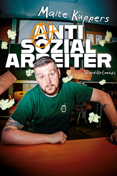 Malte K�ppers - Antisozialarbeiter *Neues Programm & FFM-Premiere* - Frankfurt - 23.10.2026 20:00