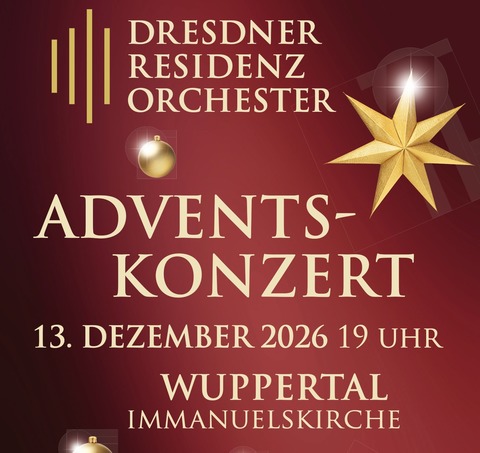 Galakonzert in der Immanuelskirche Wuppertal - Wuppertal - 13.12.2026 19:00