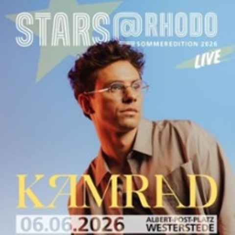 KAMRAD - Stars@RHODO - WESTERSTEDE - 06.06.2026 20:00