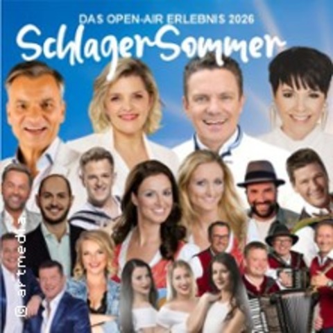 SchlagerSommer 2026 - Das Open-Air Erlebnis am Bodensee - Moderation: Nadin Meypo - Pfullendorf - 19.07.2026 16:00