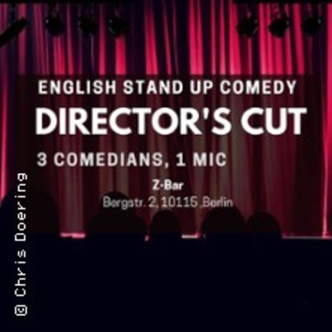 Director's Cut Comedy - BERLIN - 23.05.2026 21:15